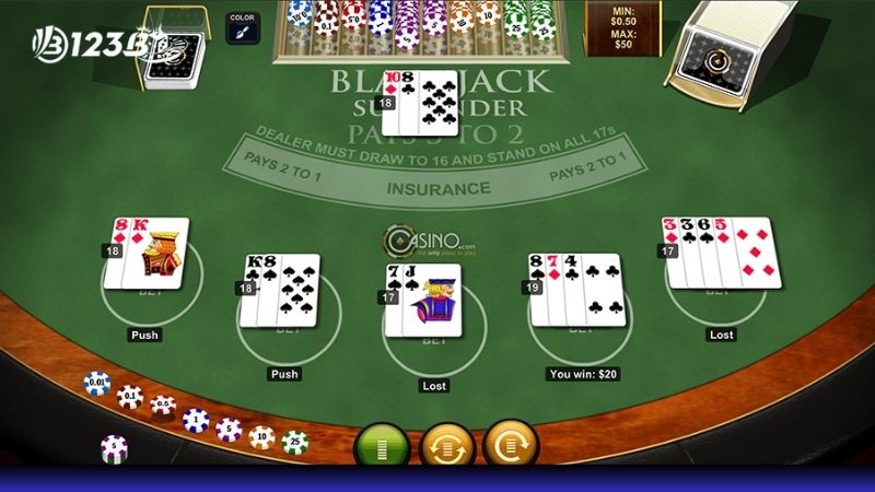 Tại sao cần phải biết rõ cách chơi blackjack tại 123B?